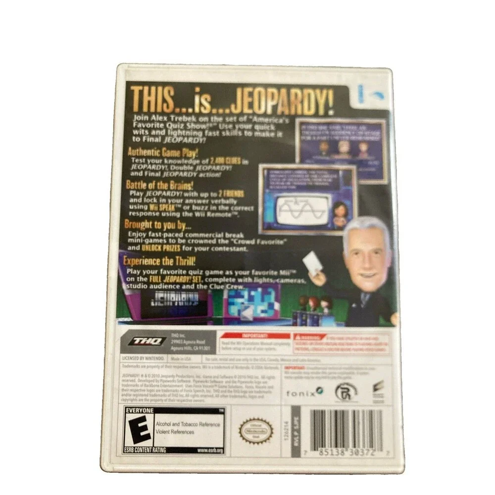 Jeopardy (Nintendo Wii, 2010)